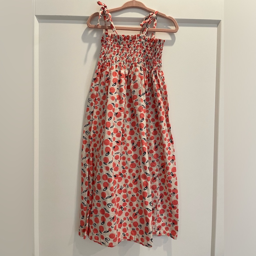 Girls Tea Collection Linen Blend Dress